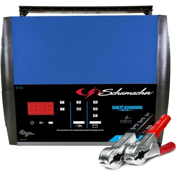 SC1359 6/12V Fully Automatic Battery Charger and 15A Maintainer - Picture 1 of 7